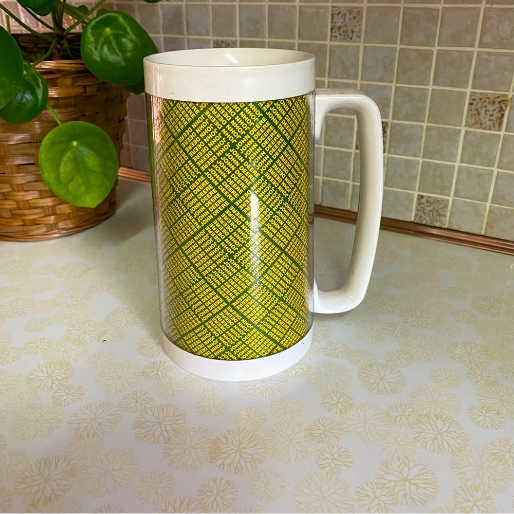 Vintage John Deere Thermo - Serv mug insulated cup